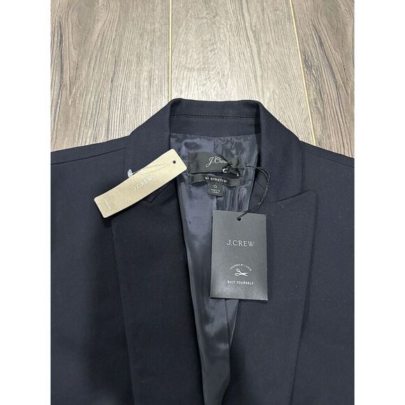 NEW J CREW Parke blazer in bi-stretch cotton SZ 0 - Picture 4 of 7